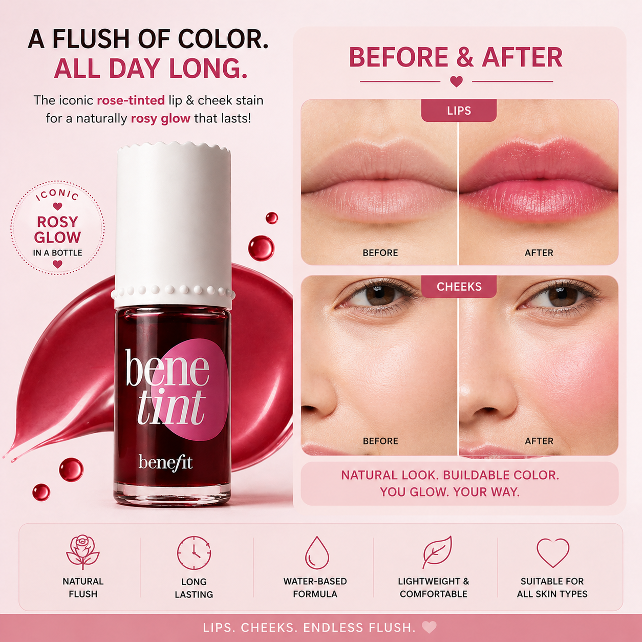 Bene tint Rose Lip